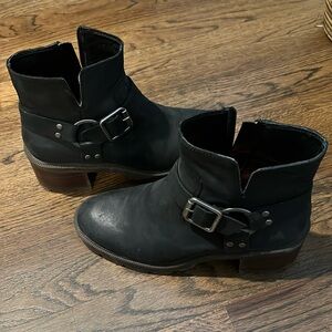 Lucky Brand moto boots- size 8.5- great condition.